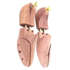 Cedar Wooden Shoe Tree Stretcher Shaper Keeper Adjustable for Men US Size 8-9