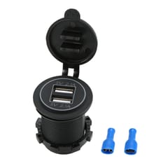 Dual 2 USB Outlet 2.1A Port Socket Charger Power Adapter for
