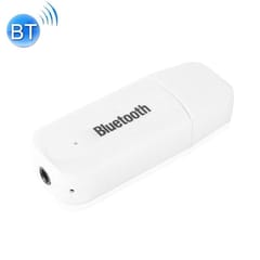 M1 Bluetooth Audio Transmitter Receiver Adapter Portable Audio Player (White)