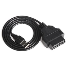 Car OBD 2 Female to USB Connector OBD Plug GPS Cable, Cable Length: 1m