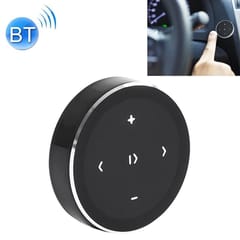 Car Wireless Bluetooth Controller Mobile Phone Multimedia Multi-functional Steering Wheel Remote Controller (Black)