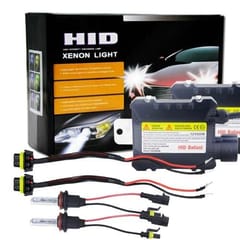 55W H8/H9/H11 6000K HID Xenon Bulbs Light Conversion Kit with High Intensity Discharge Alloy Ballast, White