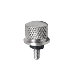 6mm Motorbike Knurled Seat Screw Bolt Rear Quick Mount Bolt for Motorcycle Harley Davidson