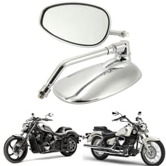 1 Pairs Motorcycle Electric Car Accessories Iron Rod Plating Mirror Rearview Mirror