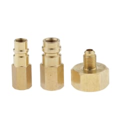 R-134a 1/4inch AC Low High Conversion Adapter Set High-quality for HVAC