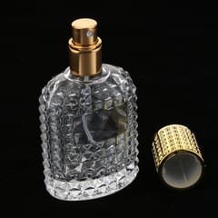 Pineapple Portable Glass Container Perfume Bottles With Spray