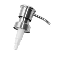 Shampoo Lotion Soap Liquid Dispenser Pump Head Replacement Stainless Steel