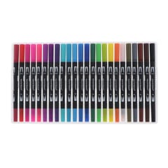 Dual Tip Watercolor Brush Pens Multi-color for Marker Painting