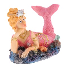 Mermaid Figurine Lying Down Beauty Minature Girls Gift