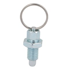 Index Plunger With Ring Pull Spring Loaded Lock Pin