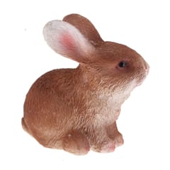 Handmade Resin Craft Rabbits Figurine Home Decor Gifts Lawn Ornament