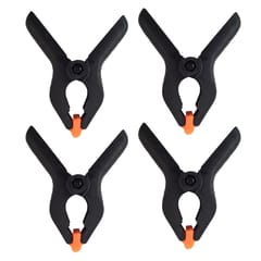 4 Pack Photography Backdrop Support Spring Clamp Heavy Duty Clip Set 4inch