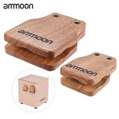 Ammoon Large & Medium 2pcs Cajon Box Drum Companion