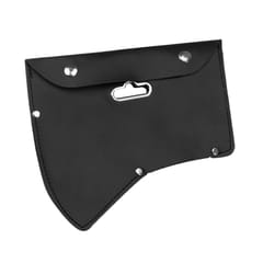 Durable Leather Ax Axe Blade Cover Mask Sheath with Hook for Camping Outdoor