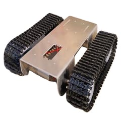 Aluminum Alloy Strong Motor Tank Car Chassis Track Crawler Kit for DIY Robot