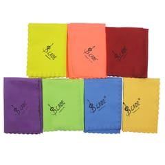 7Pcs Cleaning Polish Wipe Cloth for Musical Instrument Guitar Violin Piano