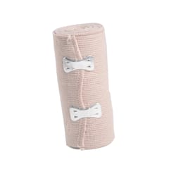 Breathable Cotton Elastic Compression Bandage Wrap with Hook Loop Closure