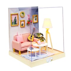 1/12 DIY Dollhouse Miniature Kit with Furniture Accessory-Afternoon Tea Time