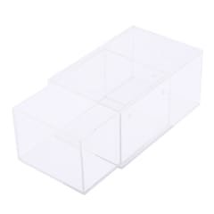 Transparent Acrylic Waste Box for Packaging and Sealing Poker Cards