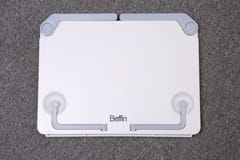 Beffin Foldable Desktop Music Stand Portable Folding (White & Grey)