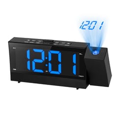 Digital Projection Alarm Clock With 6.4-Inch Large Screen