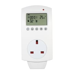 Anself Electric Wireless Floor Heating Programmable(White)