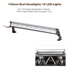 135mm Roof Headlights RC Off-Road Dome 10 LED Lights for (Black)
