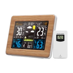 Color Weather Station Indoor/Outdoor Wireless Temperature