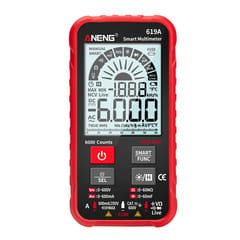 Aneng 619A 6000 Counts Lcd Digital Multimeter Pocket Size