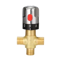 Bathroom Adjustable Thermostatic Mixer Valve Brass Water