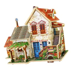DIY Resort Villa Miniatures - 3D Dollhouse With Furniture And Accessories