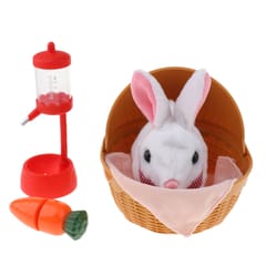 Cute Mini Rabbit Bunny Gift for Kids Toy Doll Hanging Pendant Decoration