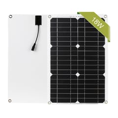18W 12V Solar Panel Kit Off Grid Monocrystalline Module With