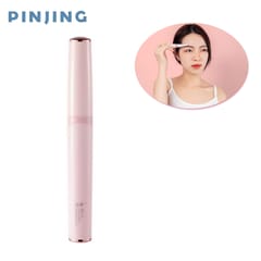Pinjing Eyebrow Trimmer Mini Portable Precision Electric Pink