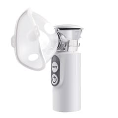 Handheld Nebulizer For Kids & Adults Portable Atomizer Usb White