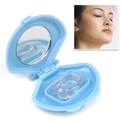 Stop Snoring Device Anti Snore Night Sleep Nose Clip (Blue)