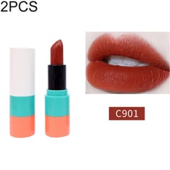 2 PCS Moisturizing Lip Balm White Lipstick Waterproof Sweatproof and Easy to Color