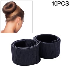 10 PCS Simple Fashion Synthetic Wig Donuts Hairdressing Roll Hair Band