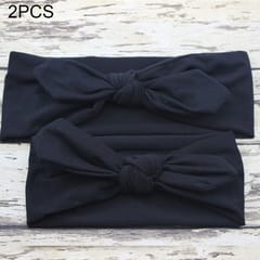 2 in 1 Mom and Baby Parent-child Creative Cute Bowknot Elastic Cotton Hair Band