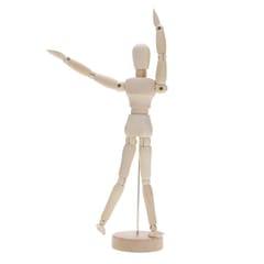 Wooden Puppet Toy Humanoid Art Sketch Model Joint Doll