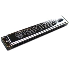 Swan 24-holes Polyphonic Harmonica Beginner Children Adult Students Playing Musical Instruments
