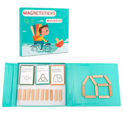 Children Geometry Construction Magnetic Ice-Cream Sticks Thinking Logic And Concentration Training Toys (XHN-54121)