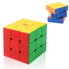 57mm Six-Color Square 3x3x3 Magic Cube