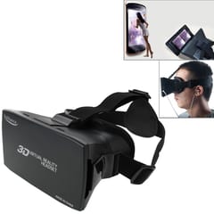 3D Cardboard Head Mount Plastic 3D Virtual Reality Video Glasses for 4.7 - 6.0 inch Android / iOS Smartphone