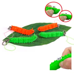 10 PCS Squeeze Caterpillar Vent Decompression Toy (Random Color Delivery)