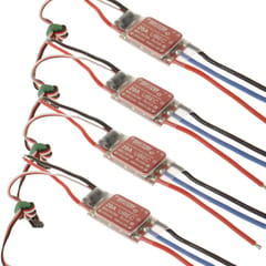 Mystery 20A UBEC Brushless ESC 5V/3A BEC Programable Speed Controller for RC Airplane, 4 pcs in One Packaging, the Price is for 4 Pcs