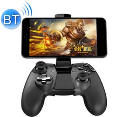 NEWGAME Q1 Bluetooth + 2.4GHz Wireless Gaming Controller Grip Game Pad with Bracket, For Android / iOS / PC