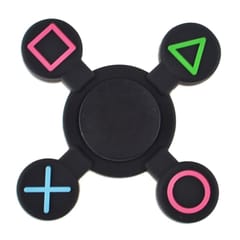 PlayStation Plastic EDC Fidget Finger Spinner Toy Stress Reducer Anti-Anxiety Toy (Black)