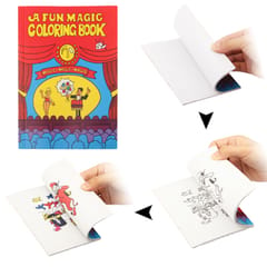 Party Magic Trick Joke Toy / Magic Coloring Book (Red)