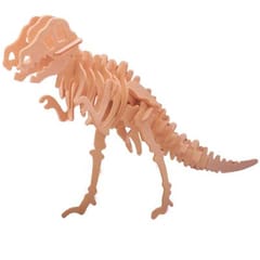 Puzzle Wooden Tyrannosaurus Rex Model /DIY Simulation 3D Three-dimensional Tyrannosaurus Rex Jigsaw Puzzle Toy For Children